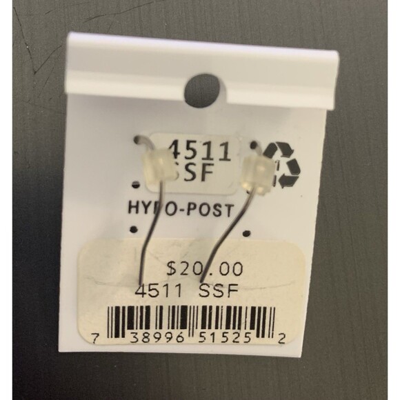 Dragonfly Dangle Hypo Post Earrings 925 Sterling Silver Wheeler Jewelry USA New - Picture 3 of 5